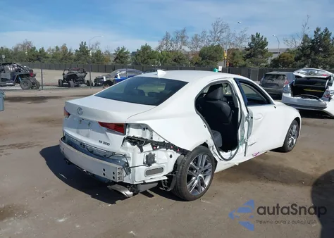 2019 Lexus Is 300 из США, поврежденный, VIN JTHBA1D2XK5087983